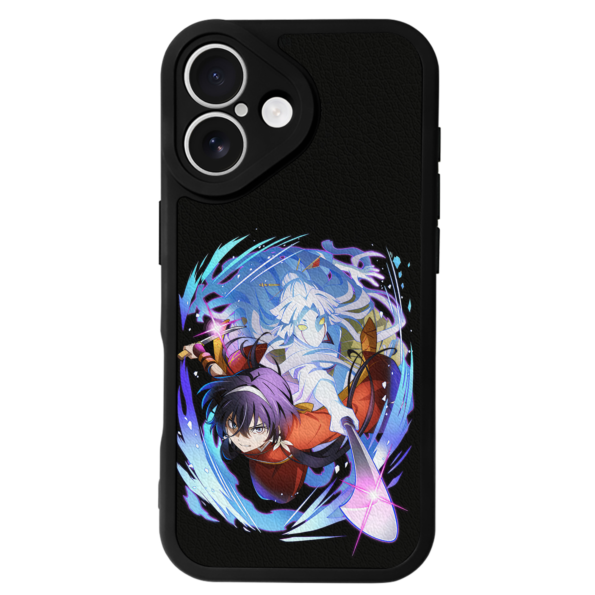 （画像用） 文豪ストレイドッグス Bungo Stray Dogs 【iPhone 16シリーズ対応】シリコンスマホケース（レザー調） 材質：シリコン